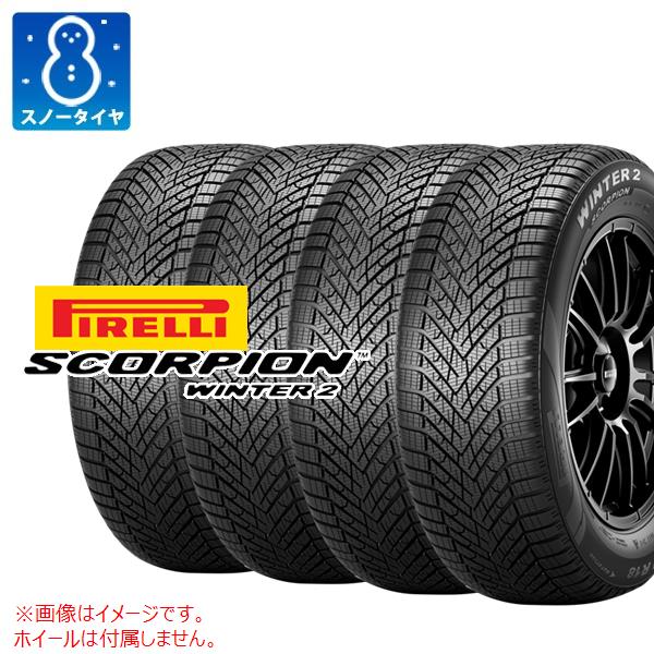 4本 スノータイヤ 275/40R22 108V XL ピレリ スコーピオン ウィンター2 ランフラット SCORPION WINTER 2 r f :41053 4:タイヤ1番