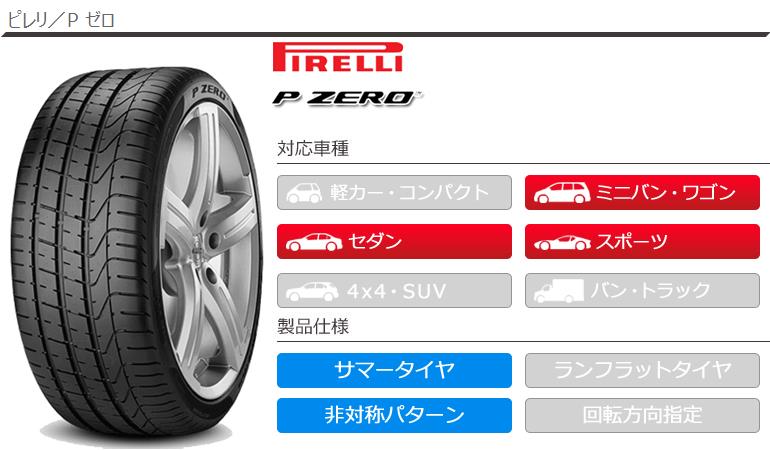 P ZERO 2本以上で送料無料 1本 サマータイヤ 225/40ZR18 92Y XL ピレリ