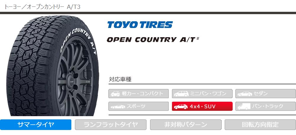 OPEN COUNTRY 4本 2025年製 サマータイヤ 215/70R16 100T トーヨー