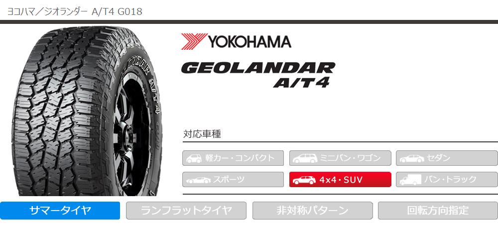 GEOLANDAR 4本 2026年製 サマータイヤ 235/70R16 106T ヨコハマ