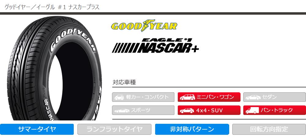 215/65R16C 2本 グッドイヤー ナスカー ホワイトレター グッドイヤー 2本 2025年製 サマータイヤ 215/65R16C 109/107R