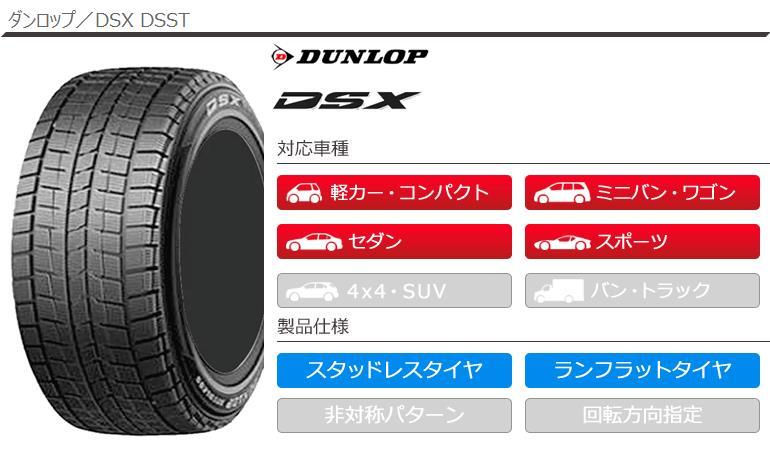 2本以上で送料無料 スタッドレスタイヤ 255/40R20 97Q ダンロップ DSX