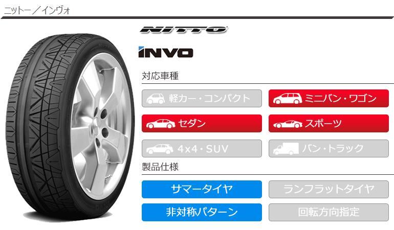 2本 サマータイヤ 285/30R22 101W XL ニットー インヴォ INVO : 15516