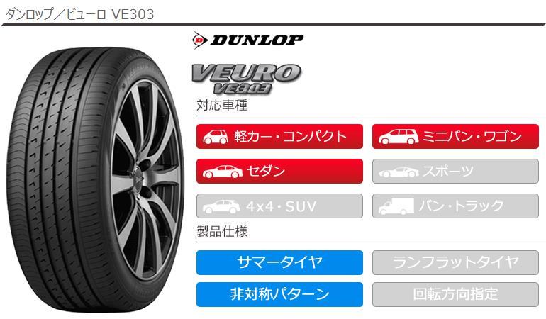 全日本送料無料 2本 サマータイヤ 245 40r17 95w Xl ダンロップ ビューロ Ve303 Dunlop Veuro Ve303 海外最新 Aguacatesechartea Com