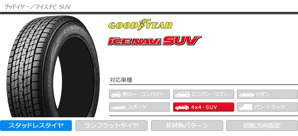 4本 2023年製 スタッドレスタイヤ 265/65R17 112Q グッドイヤー アイス