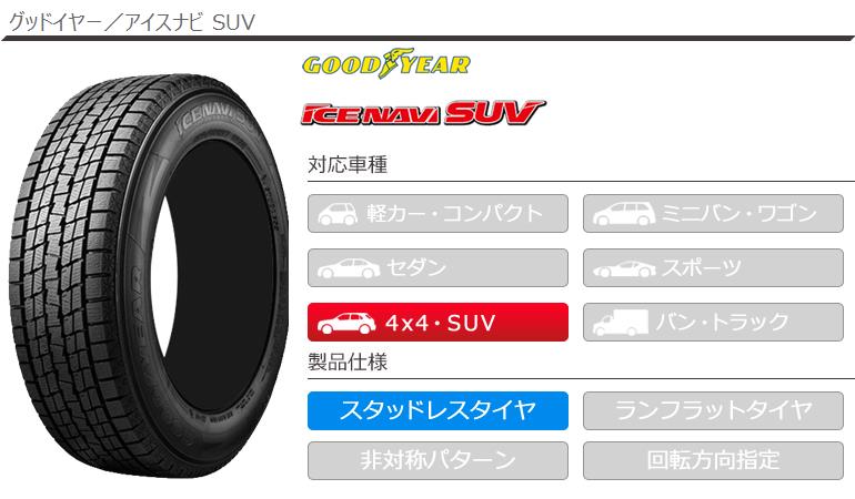 4本 2023年製 スタッドレスタイヤ 265/65R17 112Q グッドイヤー アイス