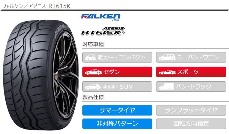 2本 サマータイヤ 215/40R17 87W XL ファルケン アゼニス RT615K ...