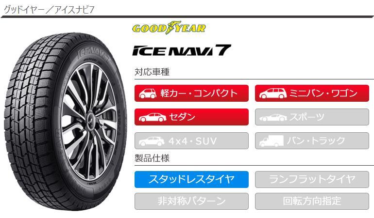 4本 2023年製 スタッドレスタイヤ 215/60R17 96Q グッドイヤー アイス