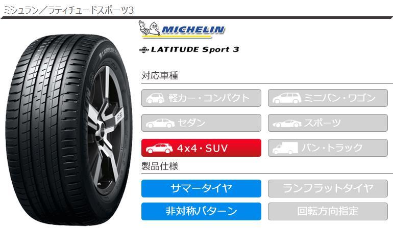 2本以上で送料無料 サマータイヤ 255/45R20 105Y XL ミシュラン