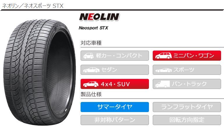 2本以上で送料無料 サマータイヤ 225/65R17 106V XL ネオリン ネオ