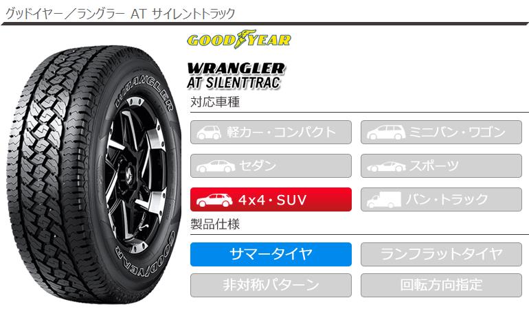 2本以上で送料無料 サマータイヤ 225/75R15 102T グッドイヤー