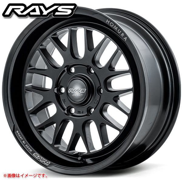 レイズ ホムラ 2x9L-RA 7.5-18 ホイール1本 HOMURA 2×9L-RA ハイエース用｜tire1ban