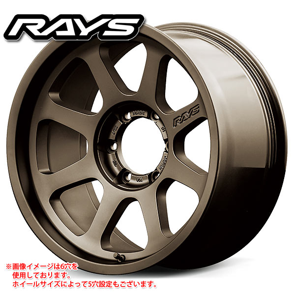 レイズ デイトナ D108 9.0 18 ホイール1本 輸入車用 DAYTONA D108 ラングラー用 : d108jpwr9018 : タイヤ1番