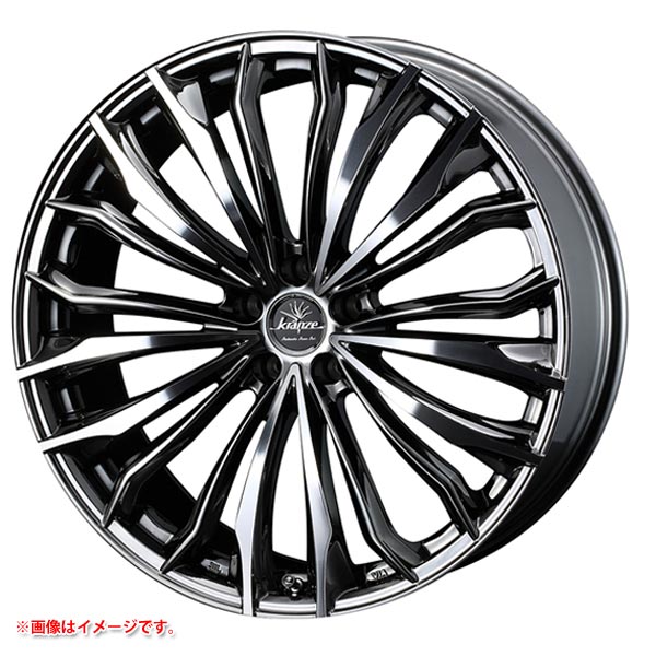 WEDS - クレンツェ フェルゼン 358エボ 8.5-20 銀輪1本 Kranze Felsen 358EVO