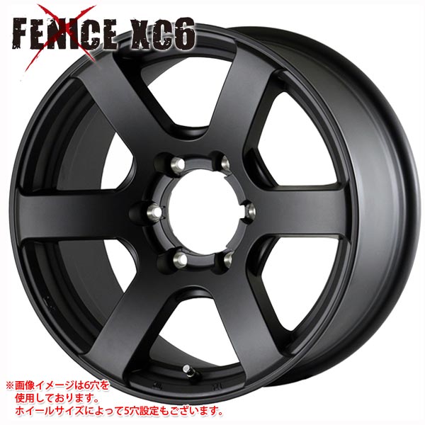 ドゥオール フェニーチェ クロス XC6 7.0 17 ホイール1本 Fenice X XC6 :fexc6bk7017:タイヤ1番