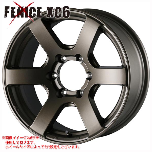 ドゥオール フェニーチェ クロス XC6 7.5-17 ホイール1本 Fenice X XC6｜tire1ban