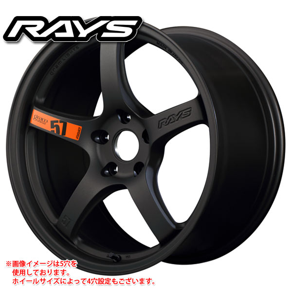 日本通販売 レイズ グラムライツ 57CR スペックD 10.5-19 ホイール1本