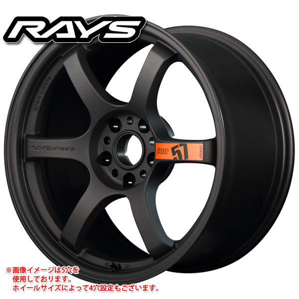 レイズ グラムライツ 57DR スペックD 8.5-19 ホイール1本 輸入車用 gram LIGHTS 57DR SPEC-D 輸入車用｜tire1ban