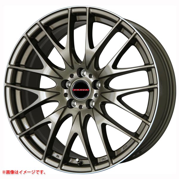 レイシーン プラバ 9M 8.5 20 ホイール1本 Leyseen PRAVA 9M : ley9mbz8520 : タイヤ1番