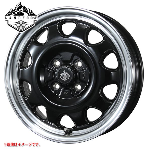 ランドフット SWZ 5.0-14 ホイール1本 LANDFOOT SWZ NV200バネット｜tire1ban