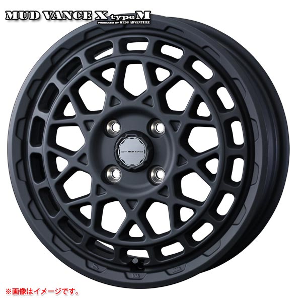 マッドヴァンスX タイプM 4.5-15 ホイール1本 MUD VANCE X TYPE M