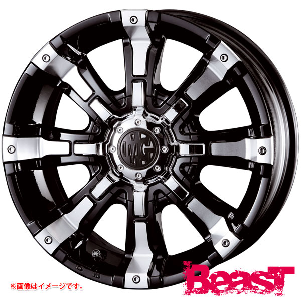 クリムソン MG ビースト 8.5-18 ホイール1本 MG BEAST｜tire1ban