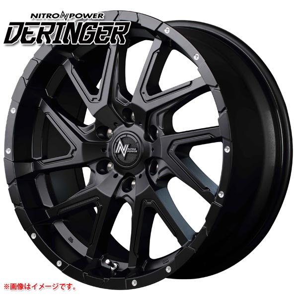ナイトロパワー デリンジャー 6.5-17 ホイール1本 NITRO POWER 