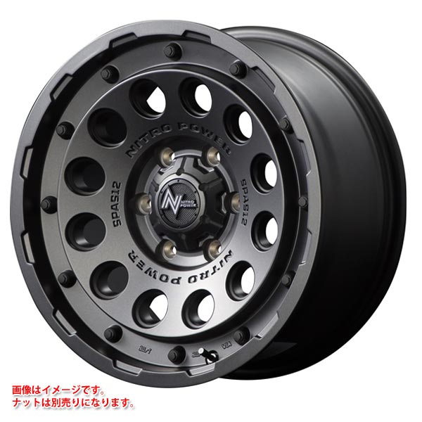 ナイトロパワー H12 ショットガン 6.0 15 ホイール1本 NITRO POWER H12 SHOTGUN ハイエース :nph12bbh6015:タイヤ1番