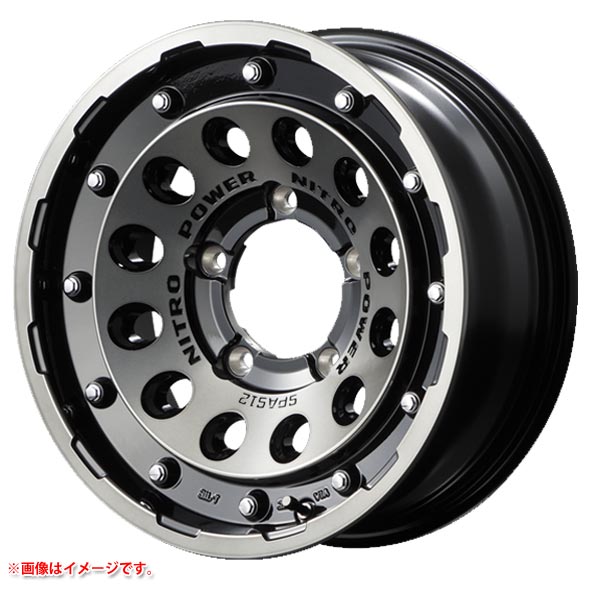ナイトロパワー H12 ショットガン 6.0-16 ホイール1本 NITRO POWER H12 SHOTGUN ジムニーシエラ(11993円)