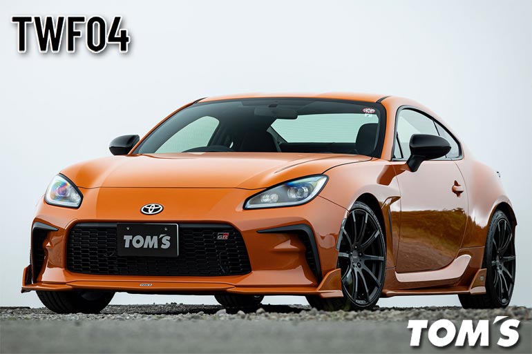 トムス TWF04 8.0-18 ホイール1本 86・GR86用 : タイヤマックス - 通販
