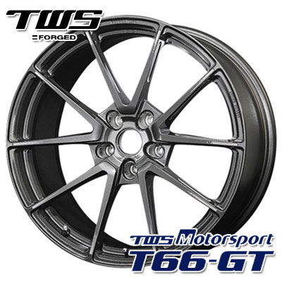 TWS モータースポーツ T66-GT 9.0-19 ホイール1本 輸入車用 TWS Motorsport T66-GT 輸入車用｜tire1ban