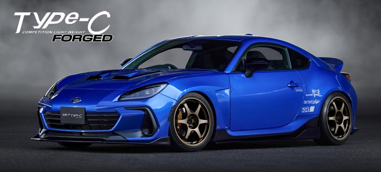 SSR typeC 17-7.5+50 5-100 プリウス 86 BRZ SSR タイプC フォージド 7.5-17 ホイール1本 TYPE-C FORGED 86