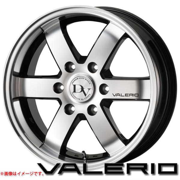 コスミック ディアヴォレット ヴァレリ 6.5 17 ホイール1本 DIAVOLETTO VALERIO ハイエース :valerio6517:タイヤ1番