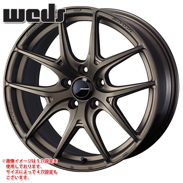 WEDS ウェッズスポーツ SA-15R ホイール 4本 7.5J-18 PCD100 5穴