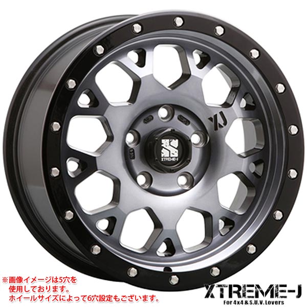 MLJ エクストリームJ XJ04 6.5-16 ホイール1本 X TREME-J XJ04 ハイエース