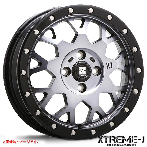 MLJ エクストリームJ XJ04 4.5 15 ホイール1本 X TREME J XJ04 :xj04gsk4515:タイヤ1番