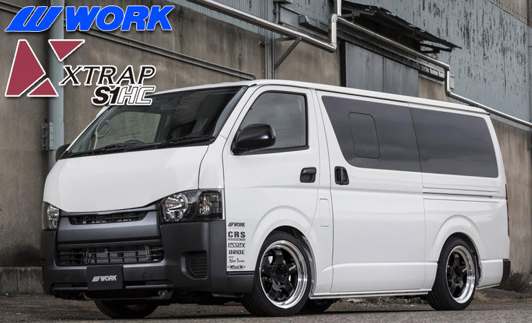 イチロー200系ハイエースなどにWORK XTRAP S1HC 17インチ 楽天市場】ホイール WORK ワーク エクストラップ S1HC 17インチ