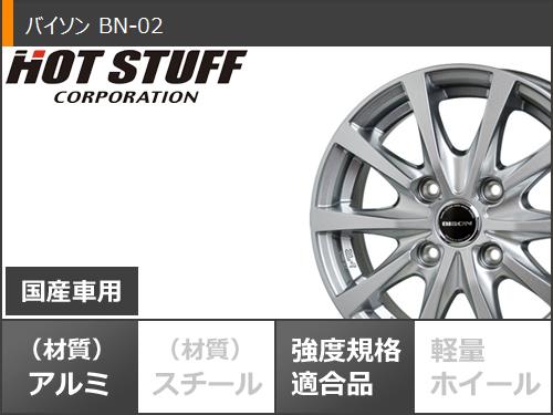 NV200バネット M20用 スタッドレス ブリヂストン ブリザック VL1 165R14 8PR (165/80R14 97/95N相当) バイソン BN-02｜tire1ban｜03