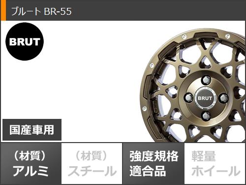 NV200バネット M20用 サマータイヤ ブリヂストン エコピア R710 175/80R14 99/98N (175R14 8PR相当) ブルート BR-55 5.0-14の画像