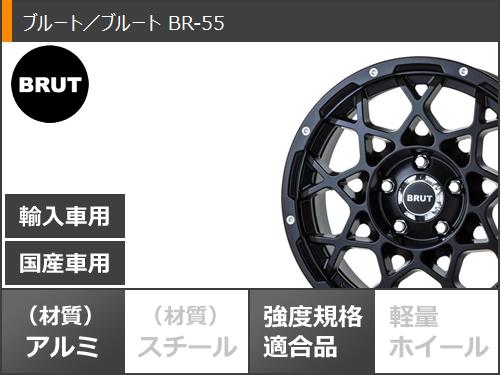 ジープ レネゲード BU/BV系用 スタッドレス ダンロップ ウインターマックス SJ8 プラス 215/65R16 98Q ブルート BR-55の画像