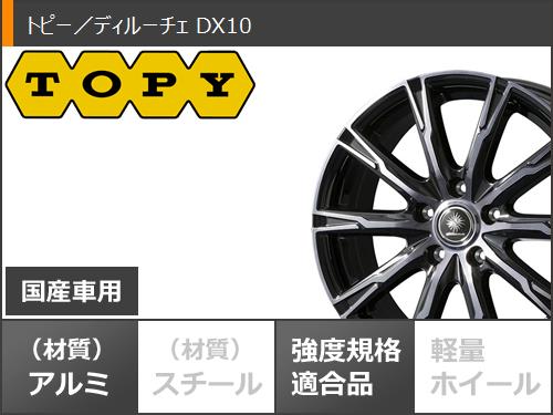 サマータイヤ 165/65R14 79S ダンロップ エナセーブ EC204 ディルーチェ DX10 5.5-14｜tire1ban｜03