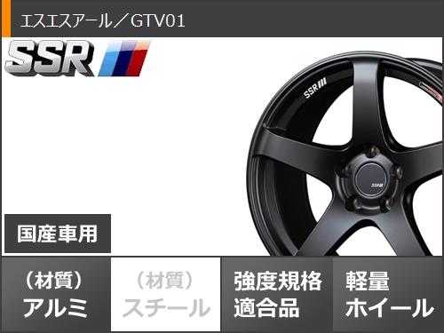 GRヤリス用 サマータイヤ ダンロップ ディレッツァ Z3 225/40R18 88W  SSR GTV01 8.5-18｜tire1ban｜03