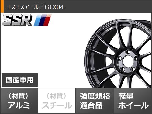 サマータイヤ 265/35R18 93W ダンロップ ディレッツァ Z3 SSR GTX04 9.5-18｜tire1ban｜03