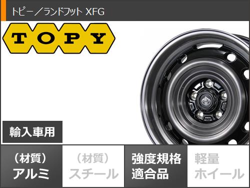 ジープ ラングラー JK/JL系用 スタッドレス ヨコハマ アイスガード SUV G075 LT285/70R17 121/118Q ランドフット XFGの画像