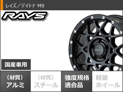 サマータイヤ 225/65R17 102H トーヨー オープンカントリー A/T EX ホワイトレター レイズ デイトナ M8 7.0-17｜tire1ban｜03