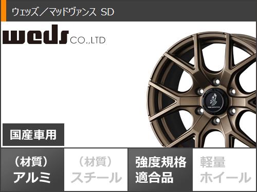 トヨタ ランドクルーザー250用 サマータイヤ BFグッドリッチ マッドテレーンT/A KM3 LT275/70R18 125/122Q マッドヴァンス SD 9.0-18の画像