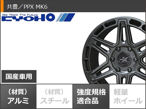 ニッサン T31エクストレイル用 サマータイヤ ヨコハマ ジオランダー A/T4 G018 215/65R16 98H ブラックレター PPX MK6 7.0-16の画像