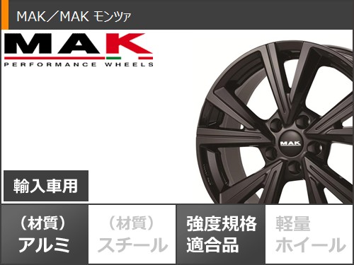 アルファロメオ ステルヴィオ用 スタッドレス ピレリ アイスゼロアシンメトリコ 235/60R18 107H XL MAK モンツァの画像