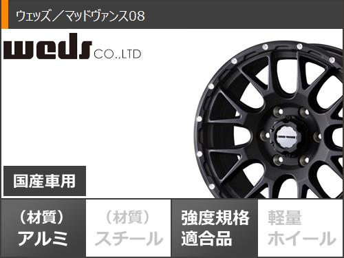 ハイラックスサーフ215系用 サマータイヤ BFグッドリッチ マッドテレーンT/A KM3 LT265/65R17 120/117Q  マッドヴァンス08 8.0-17の画像