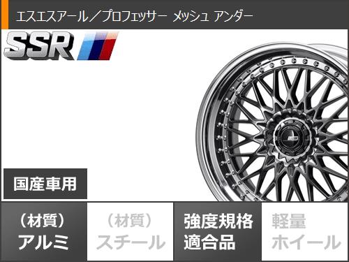 40系アルファード用 サマータイヤ ダンロップ グラントレック PT5 225/60R18 100H  SSR プロフェッサー メッシュ アンダー 7.5-18 | GRANDTREK | 02